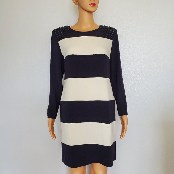 Skaist Taylor Rosie Dress NO BOW striped studs - Picture 1 of 12